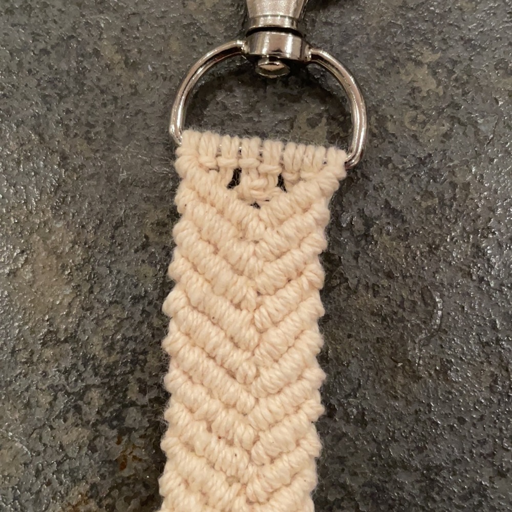 2/$20 Macrame Keychain - Picture 3 of 4